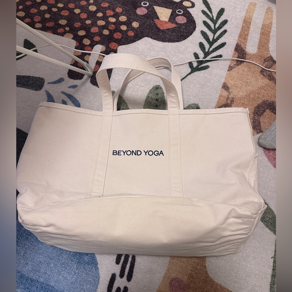 LL Bean x Beyond Yoga Tote Bag